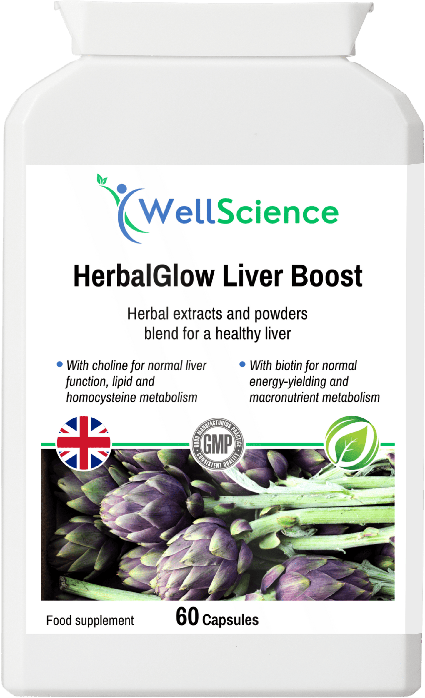 HerbalGlow Liver Boost.