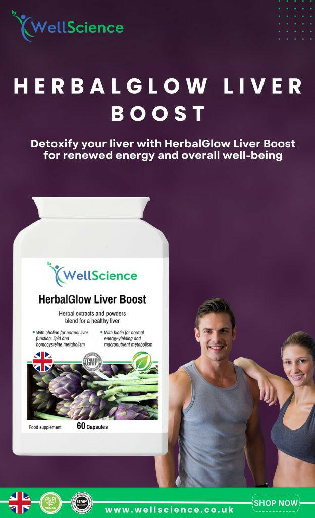 HerbalGlow Liver Boost.