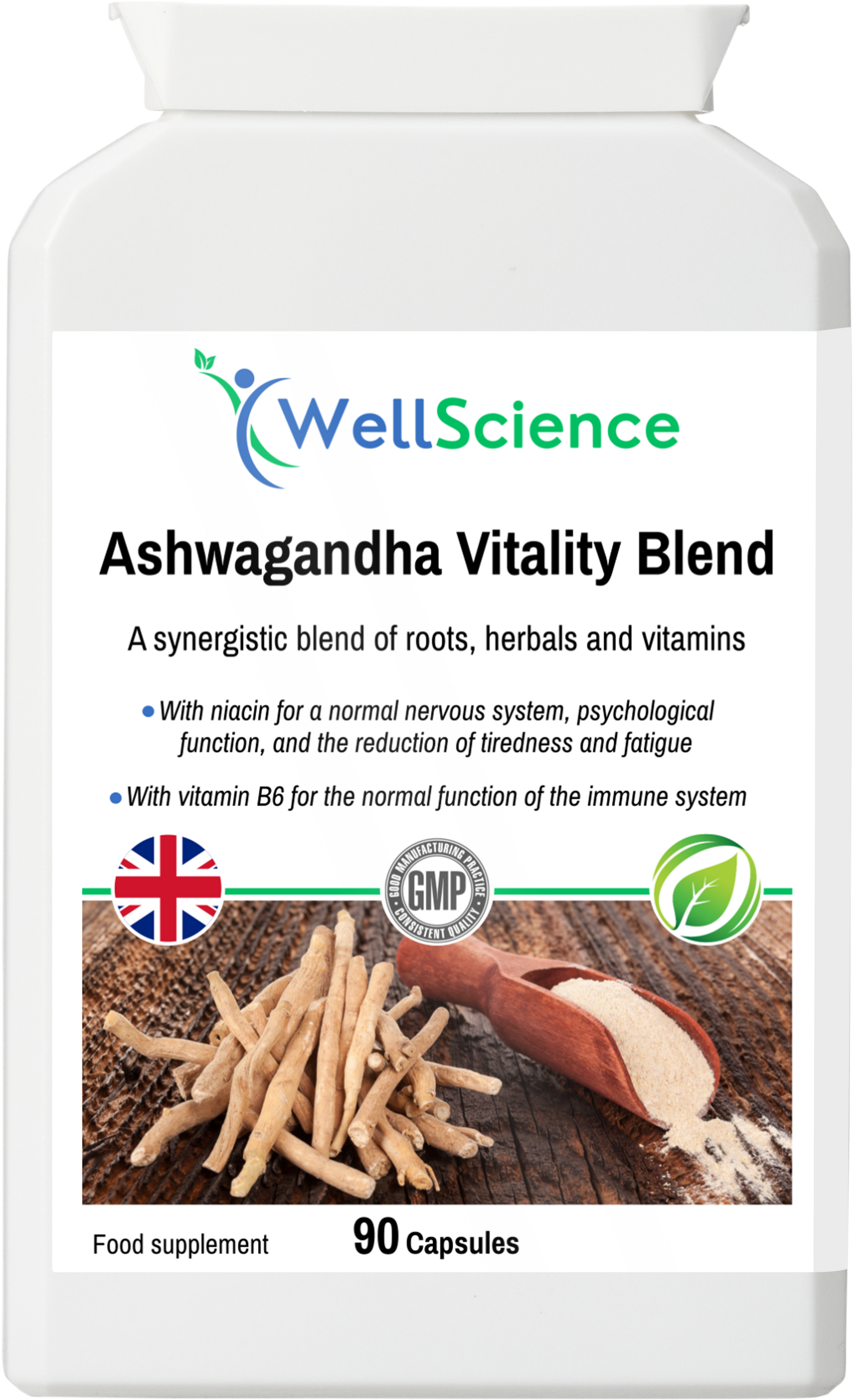 Ashwagandha Vitality Blend.