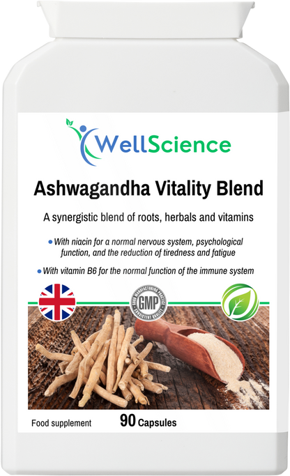 Ashwagandha Vitality Blend.
