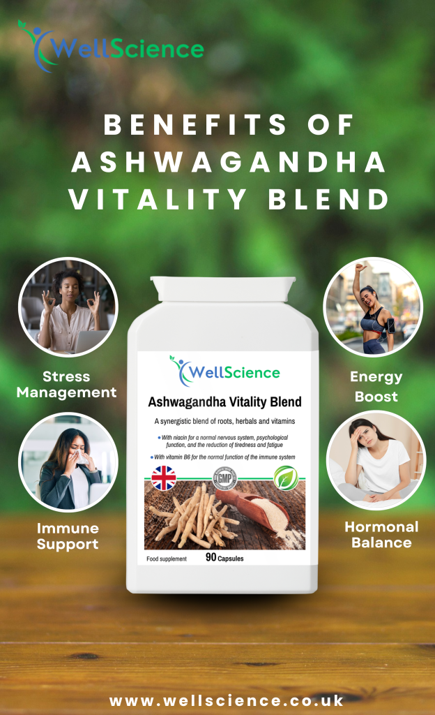 Ashwagandha Vitality Blend.
