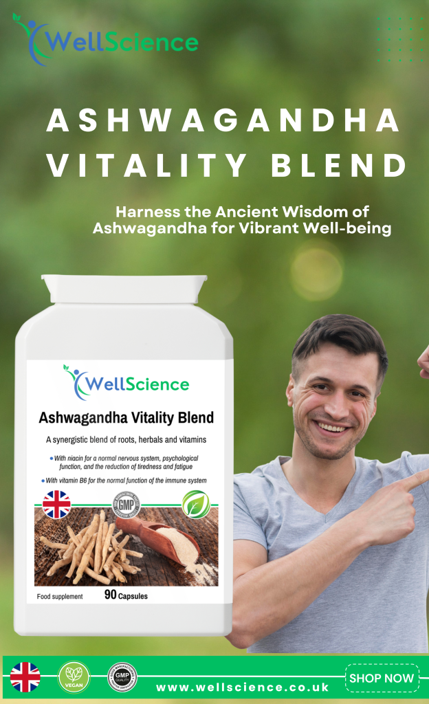 Ashwagandha Vitality Blend.