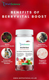 BerryVital Boost vitamin gummies ingredients – vegan multivitamin supplement WellScience UK