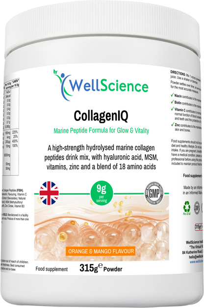 CollagenIQ Marine Peptine Formula For Glow & Vitality. - My Store