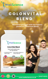 ColonVital Blend benefits – colon health and digestive support supplement WellScience UK