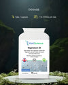 Magnesium 3 Complex dosage – 3 capsules daily magnesium supplement UK WellScience