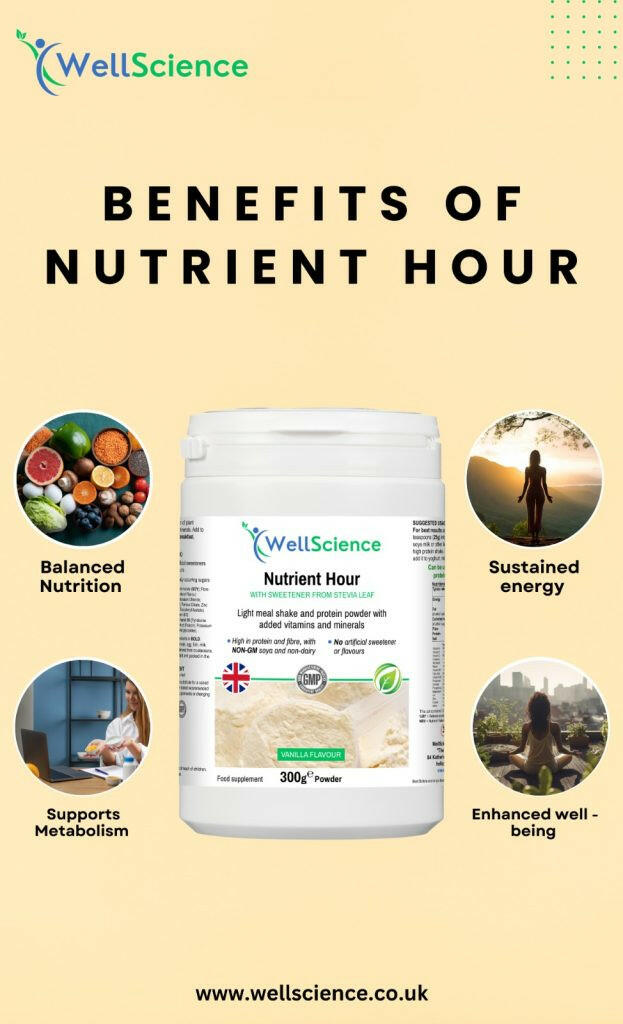 Nutrient Hour (Vanilla flavour).