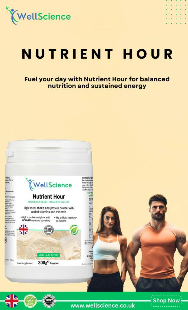 Nutrient Hour (Vanilla flavour).