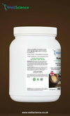 RiceRevive ingredients – chocolate rice protein blend with herbs and fibre WellScience UK